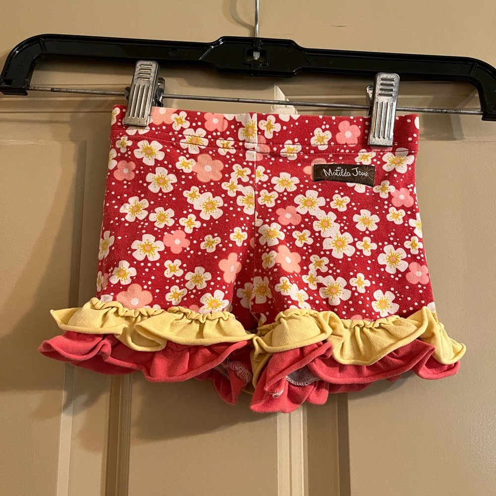 Matilda Jane 18 month shorts with Ruffle at hem (Shorts Only)